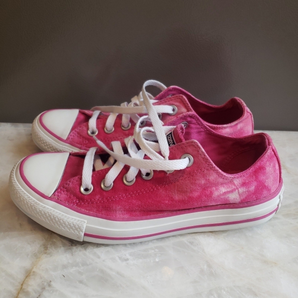 Pink Converse Tie Dye Sneaker - Picture 6 of 9